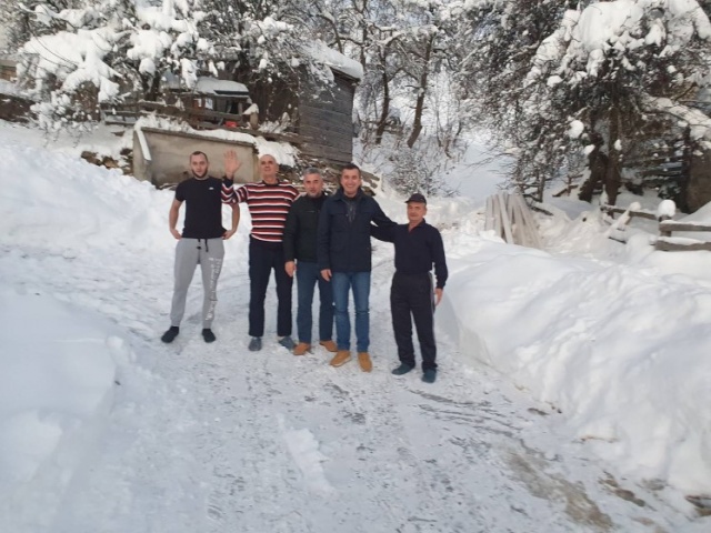 Načelnik Općine Konjic Osman Ćatić sa saradnicima ovih dana posjetio selo Kruščica