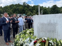 Grad Konjic, gradonačelnik Ćatić i stanovnici Konjica odali počast žrtvama genocida u Srebrenici