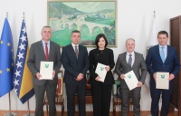 Delegacija Vlade Hercegovačko-neretvanskog kantona, koju je predvodila premijerka Marija Buhač posjetila Konjic