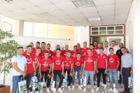 Prijem za &scaron;ampione Prve lige Federacije BiH, članove Fudbalskog kluba Igman