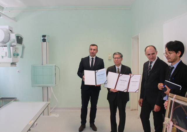 Unaprijeđenje uslova za kvalitetnije pružanje zdravstvene za&scaron;tite u Konjicu zahvaljući projektu &ldquo;Temeljni grant pomoći za projekte ljudske sigurnosti&rdquo;, koji su u Domu zdravlja Konjic relizovali Vlada Japana i Grad Konjic
