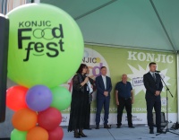 Kvalitetni poljoprivredni proizvodi i prerađevine, te kulinarske delicije predstavljene na Konjic Food festu, danas u Konjic privukli goste iz svih krajeva Bosne i Hercegovine