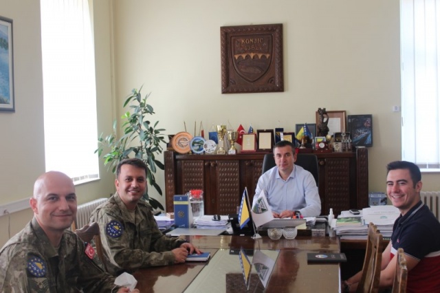 Predstavnici  Turske vojne misije u Bosni i Hercegovini iz  LOT kuće Jablanica danas posjetili Konjic