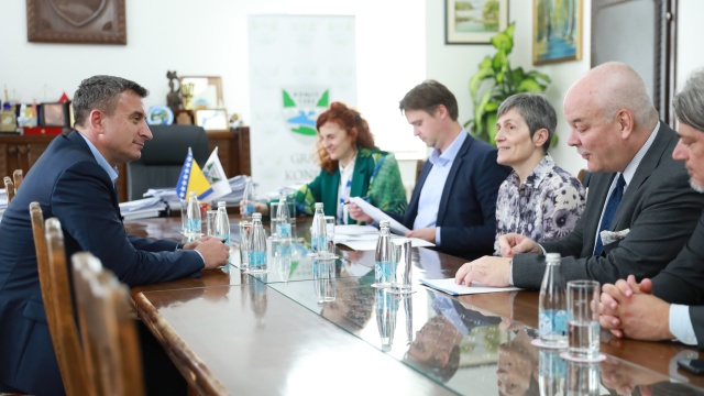 Ambasador Brian Aggeler šef Misije OSCE-a u Bosni i Hercegovini danas posjetio Konjic
